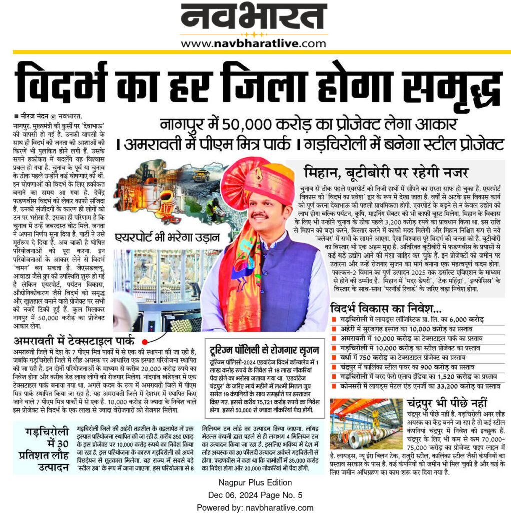 Real estate news & events showing property updates and launches