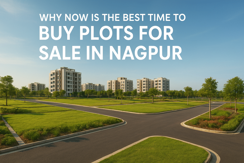 Premium residential plots for sale in Nagpur city with modern infrastructure and rapid development