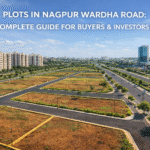 Plots in Nagpur Wardha Road with planned layouts, wide roads, and modern infrastructure