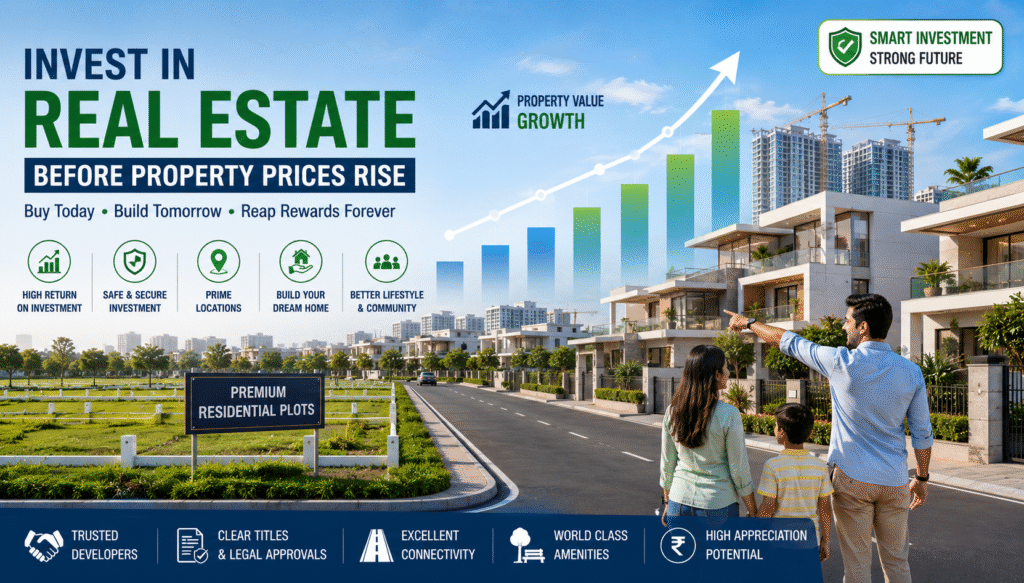 Top Reasons to Invest in Real Estate Before Property Prices Rise
