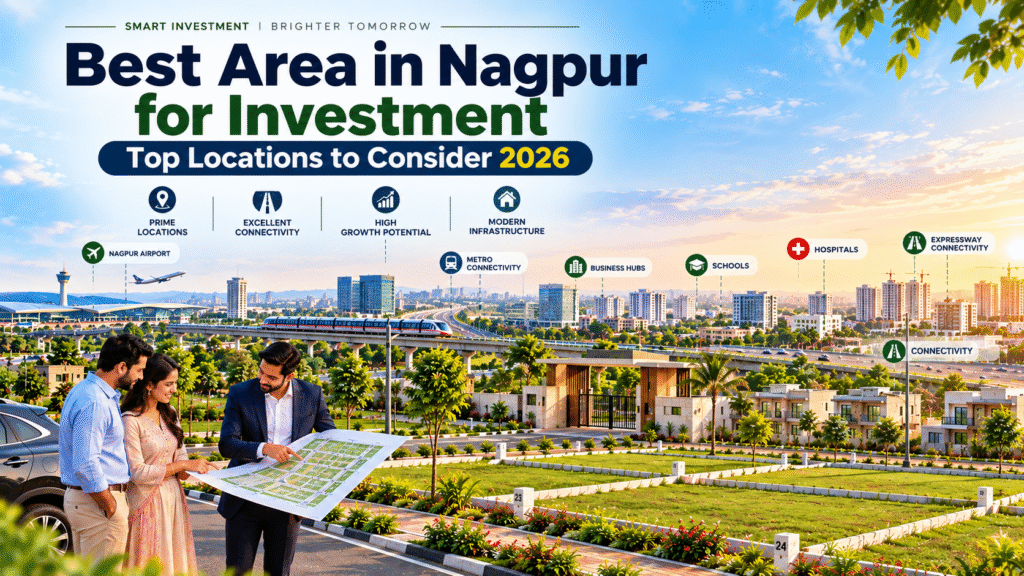 best area in nagpur to investments with planned residential plots and modern infrastructure